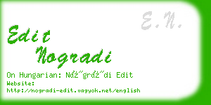 edit nogradi business card